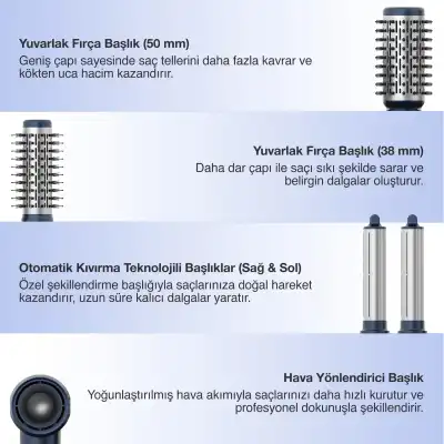 Airtouch Saç Şekillendirici Set - 5