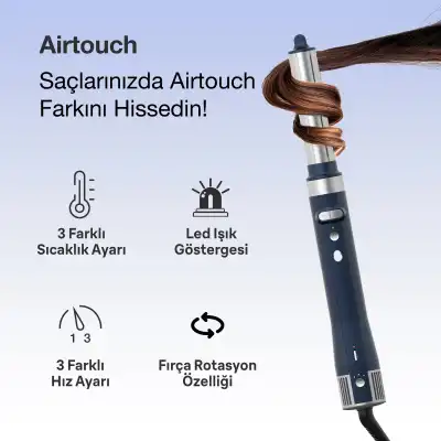 Airtouch Saç Şekillendirici Set - 3