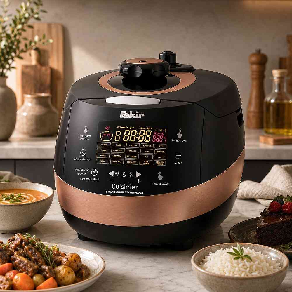 Cuisinier Çok Programlı Basınçlı Pişirici - Fakir
