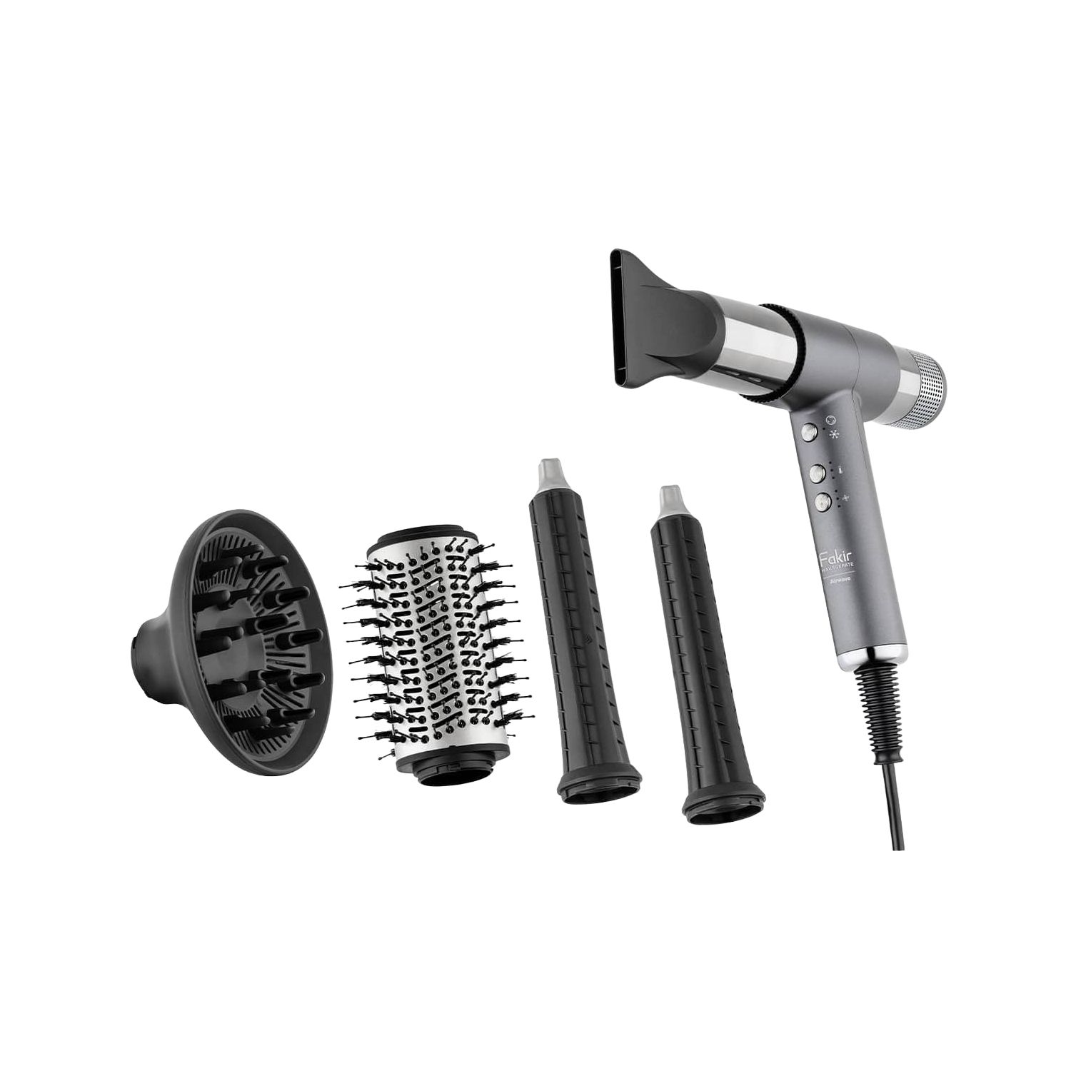 Airwave Saç Şekillendirici Set Silver - Fakir