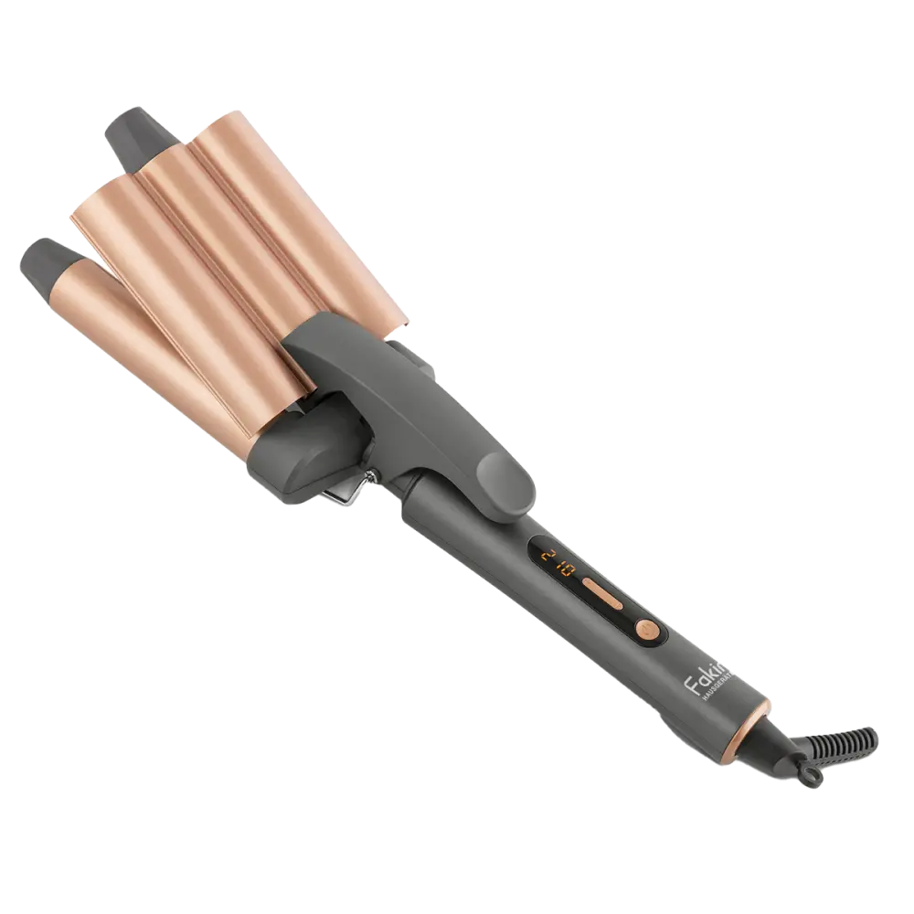 Ion Fusion 3'lü İyonlu Su Dalgası Saç Maşası - Fakir (2)