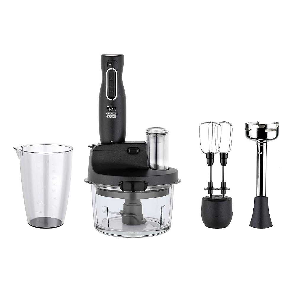 Mr. Chef Quadro Cam Hazneli 2000W Antrasit - Fakir