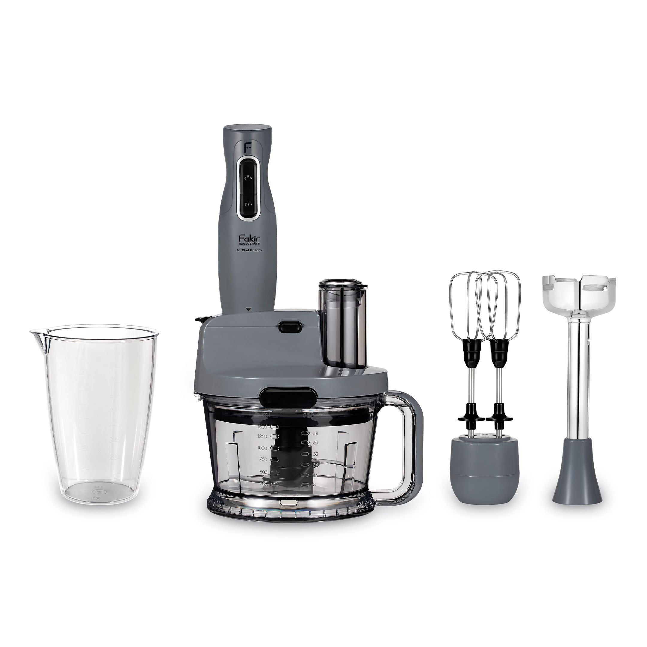 Mr. Chef Quadro Blender Seti Gri - Fakir