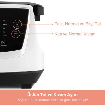 Pasteur Çiğ Sütten Yoğurt Yapma Makinesi - 6