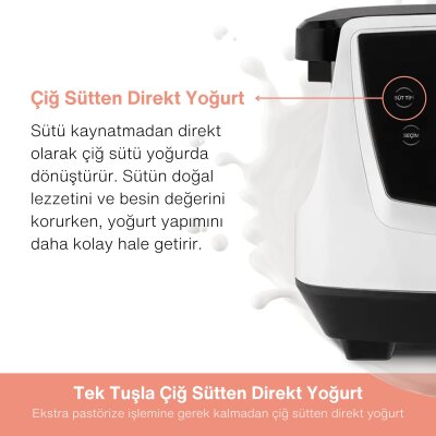 Pasteur Çiğ Sütten Yoğurt Yapma Makinesi - 3