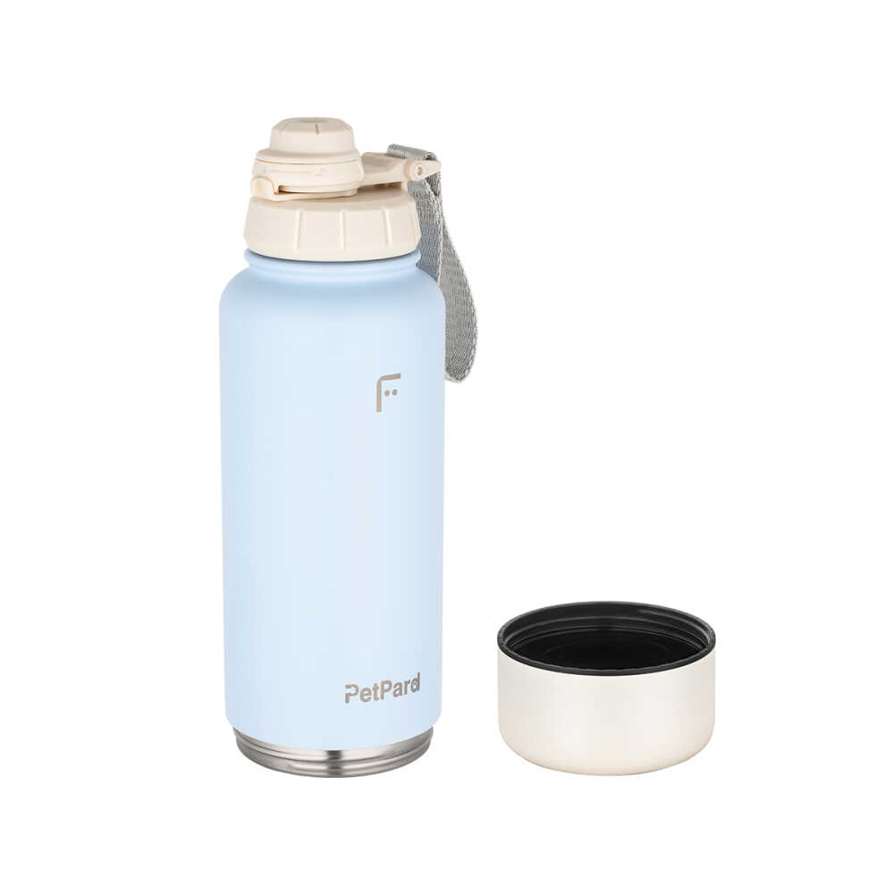 Petpard 2 In 1 Çelik Termos Mavi 1 Litre - Fakir (2)