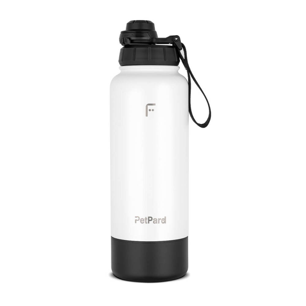 Petpard 2 In 1 Çelik Termos Beyaz 1 Litre - Fakir