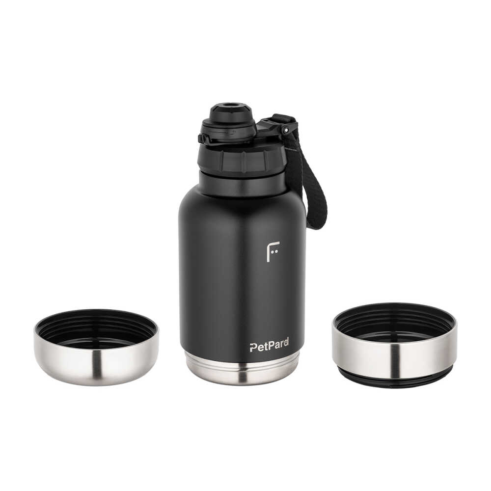 Petpard 3 In 1 Çelik Termos Siyah 1 Litre - Fakir (2)