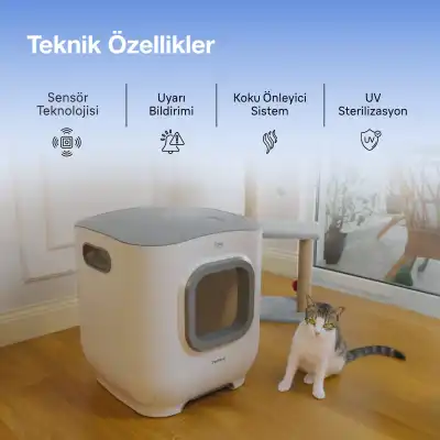 PetPard Akıllı Otomatik Kedi Tuvaleti - 5