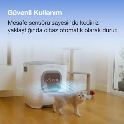 PetPard Akıllı Otomatik Kedi Tuvaleti - 4