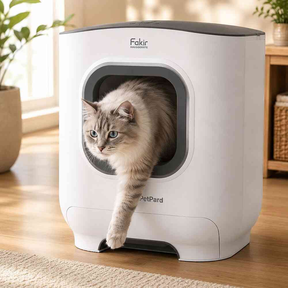 PetPard Akıllı Otomatik Kedi Tuvaleti - Fakir
