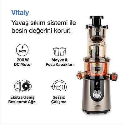 Vitaly Meyve ve Sebze Sıkacağı I Fakir Hausgerate